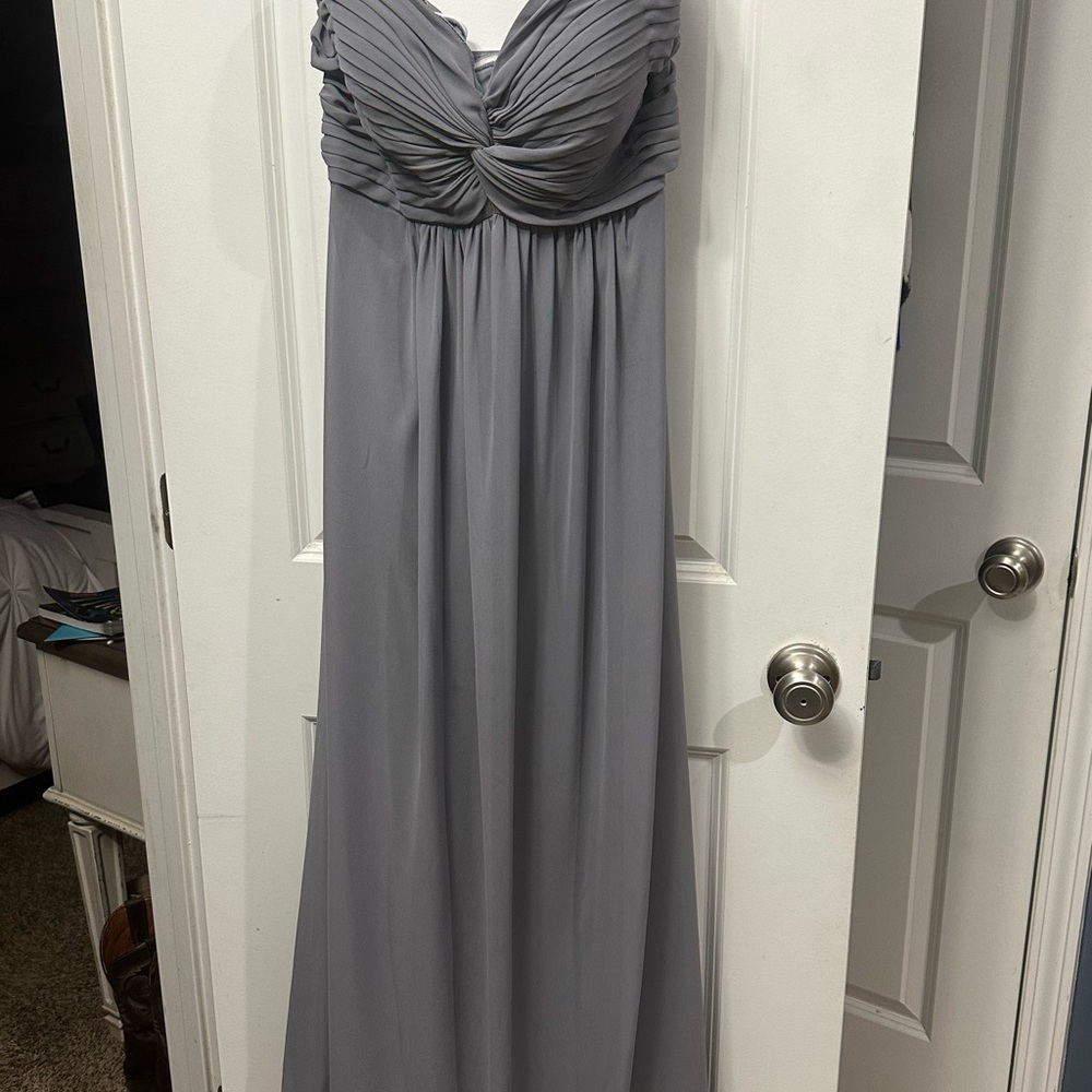 Chic Gray Maxi Dress